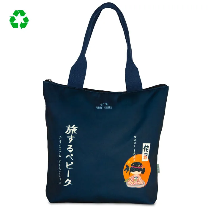 Pack regalo Takayama Organizador Triple, Tote bag, Botella Térmica y Cuaderno con ventana Japón