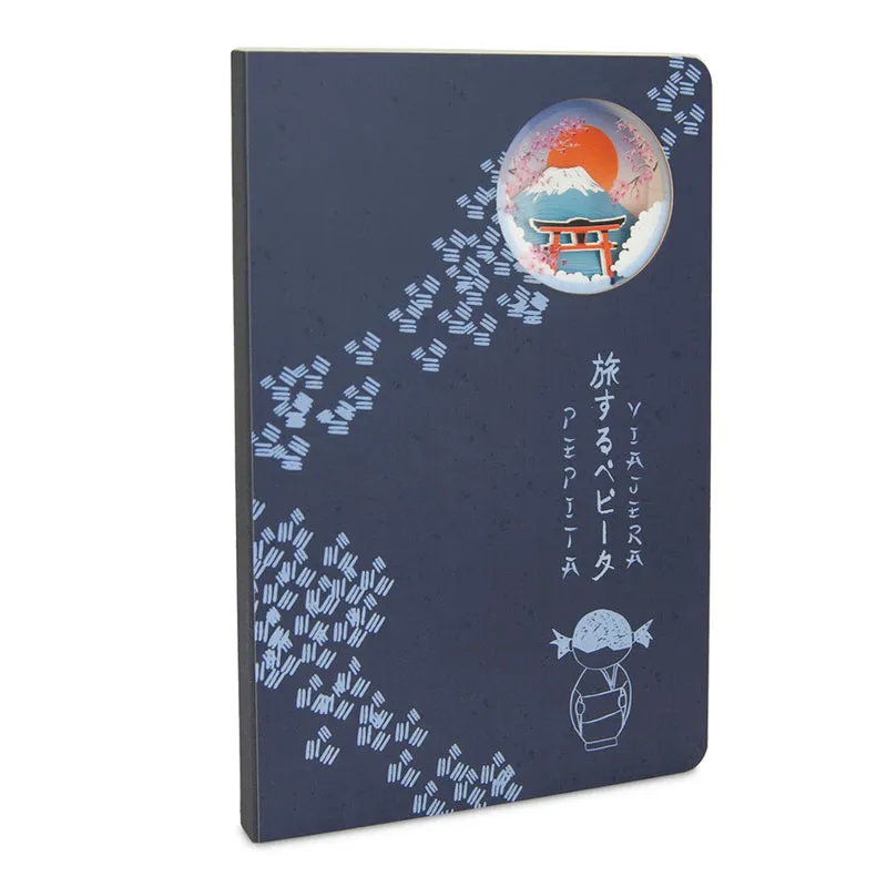 Pack regalo Takayama Organizador Triple, Tote bag, Botella Térmica y Cuaderno con ventana Japón