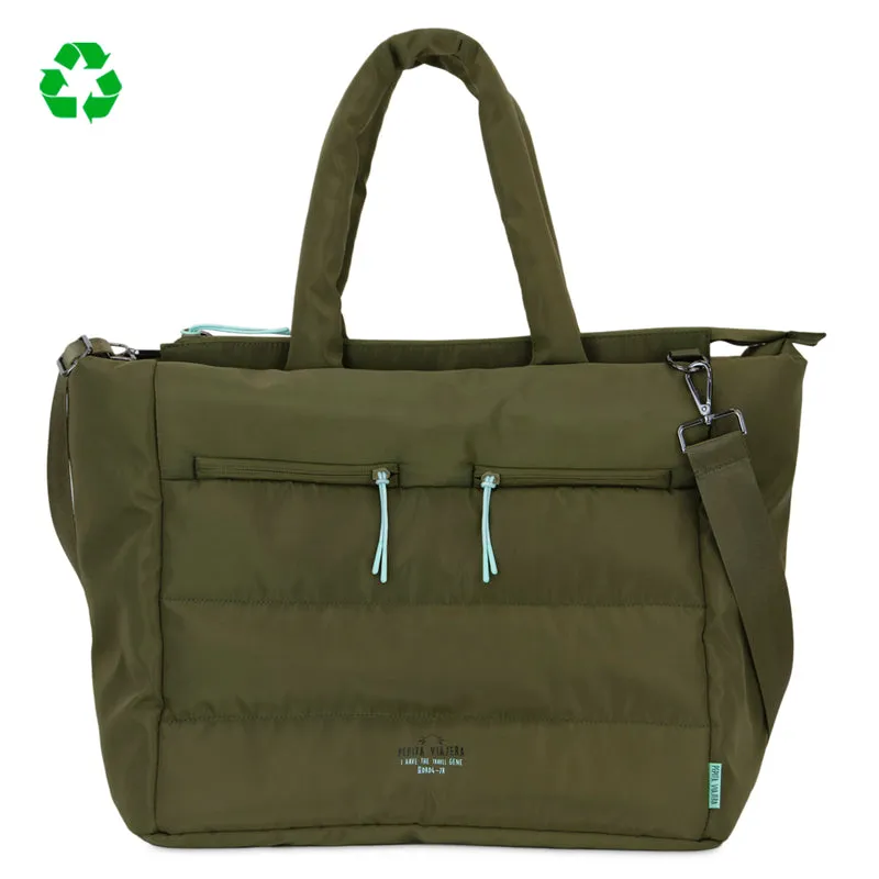 Bolso Totebag acolchado DRD4-7R Travel Gene Kaki