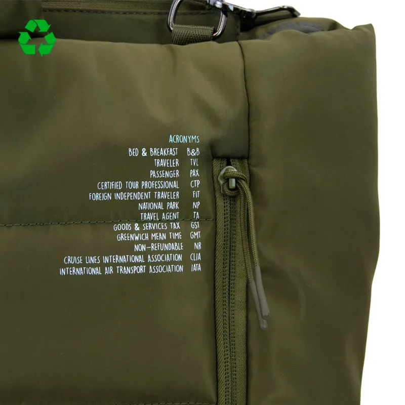 Bolso Totebag acolchado DRD4-7R Travel Gene Kaki
