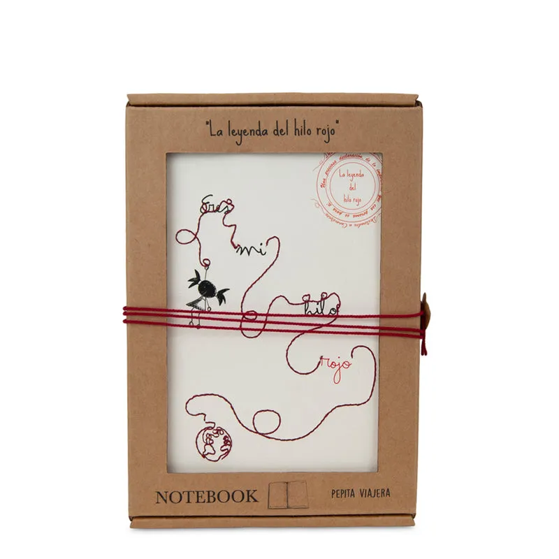 Pack Tsunagari con cuaderno, vela y taza del Hilo Rojo