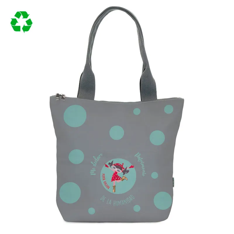 Tote bag Patrimonio de la Humanidad gris