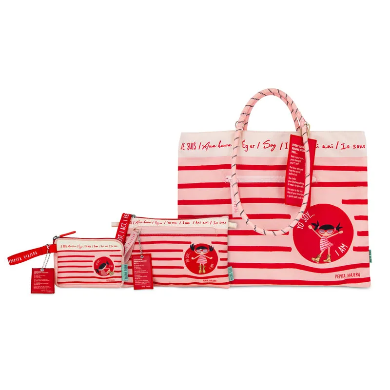 Pack totebag, neceser y monedero colección Yo Soy
