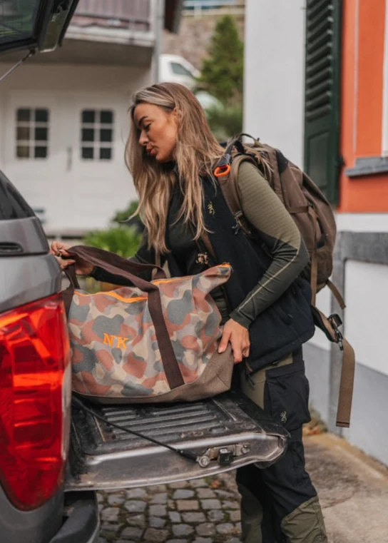 Camo Maxi Bolso Grande Viaje