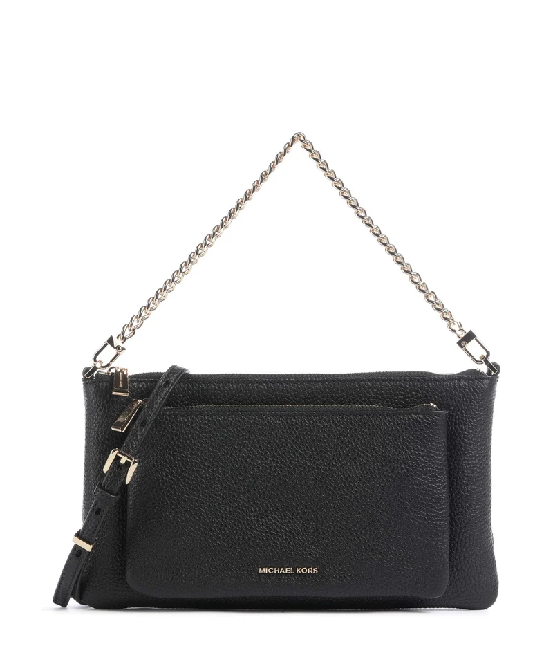 Michael Kors Jet Set Bandolera black