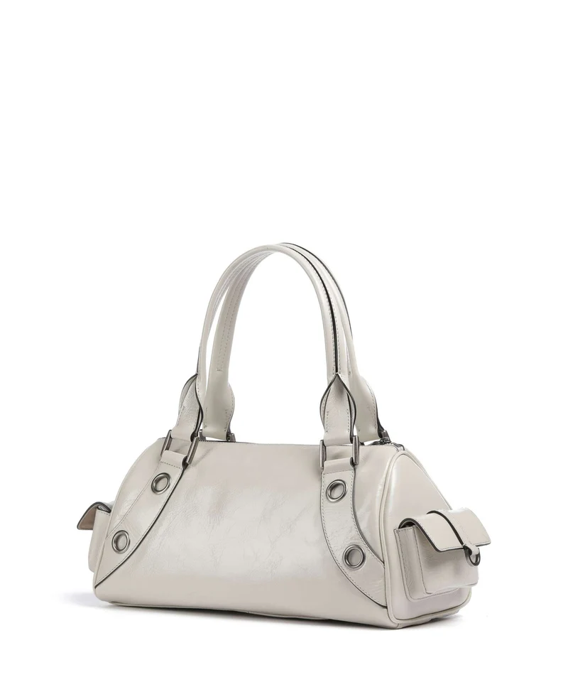 Liebeskind Nika Lack Distressed M Bolso de hombro milk
