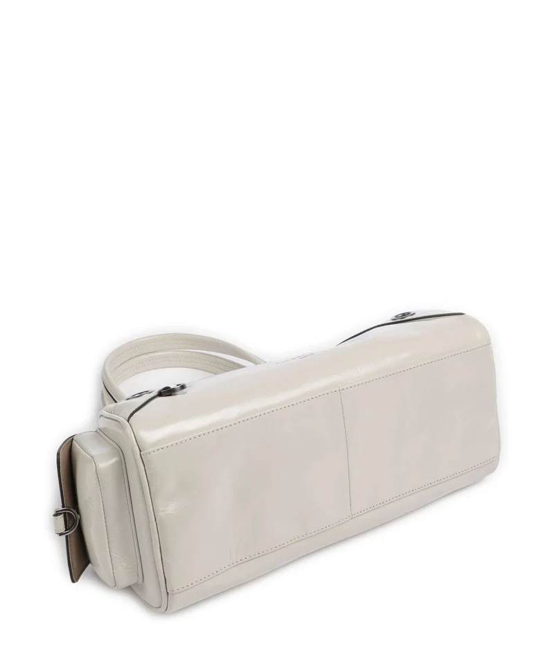 Liebeskind Nika Lack Distressed M Bolso de hombro milk