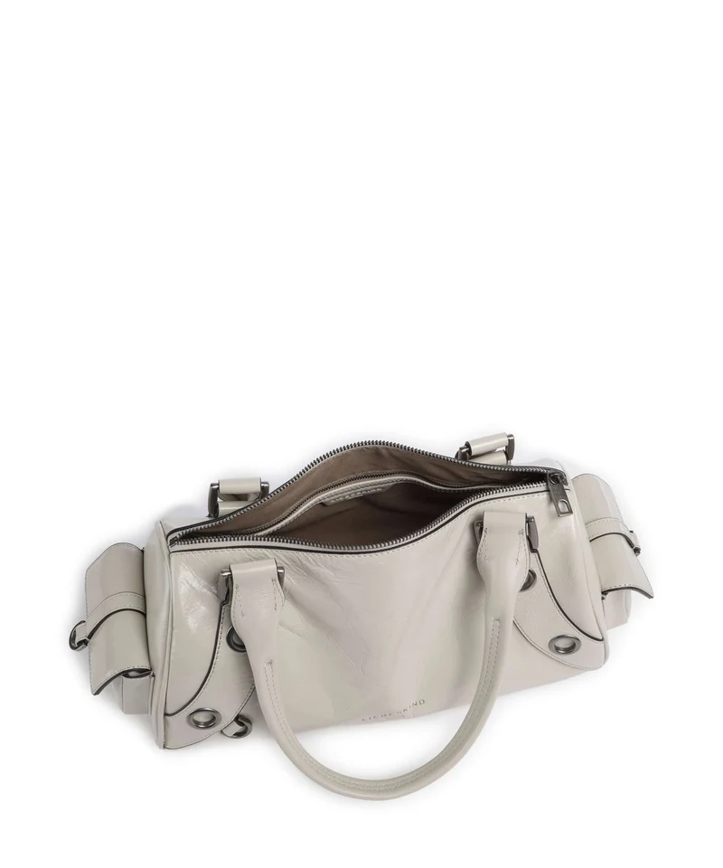 Liebeskind Nika Lack Distressed M Bolso de hombro milk