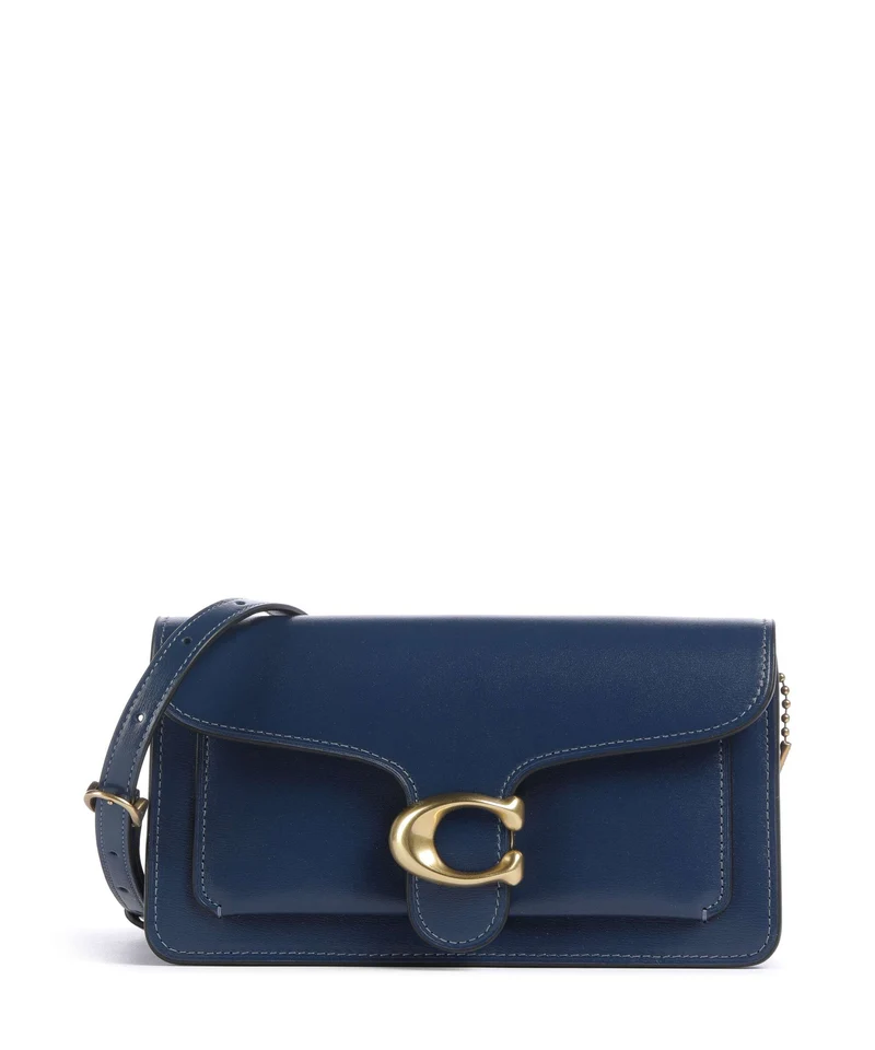 Coach Tabby Chain Bandolera deep blue