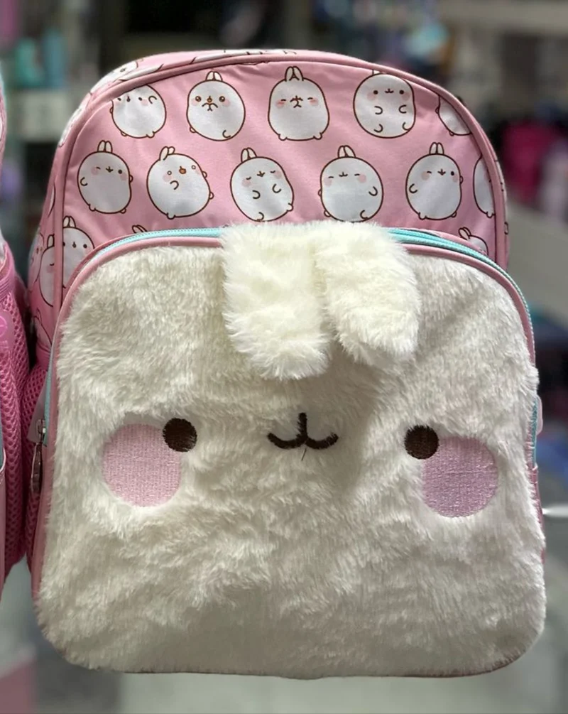 Mochila kinder moolang peluche american bags