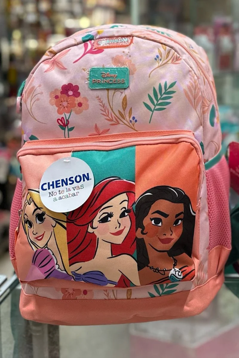 Mochila primaria princesas Chenson
