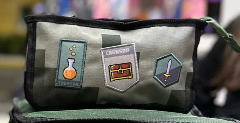 Lapicera pixeles militar Chenson