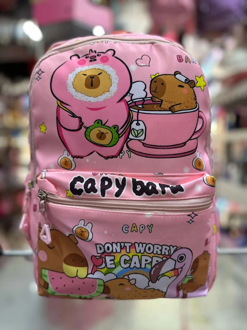 Mochila juvenil capibara