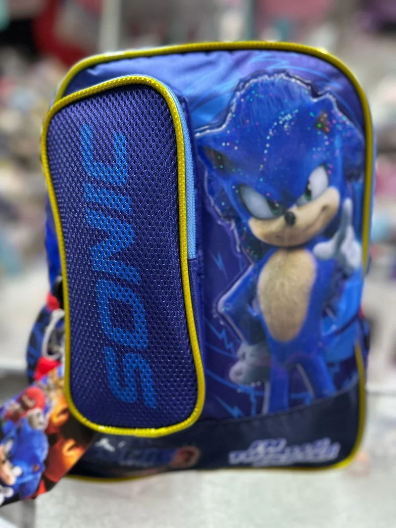 Mochila kinder Sonic faster Ruz