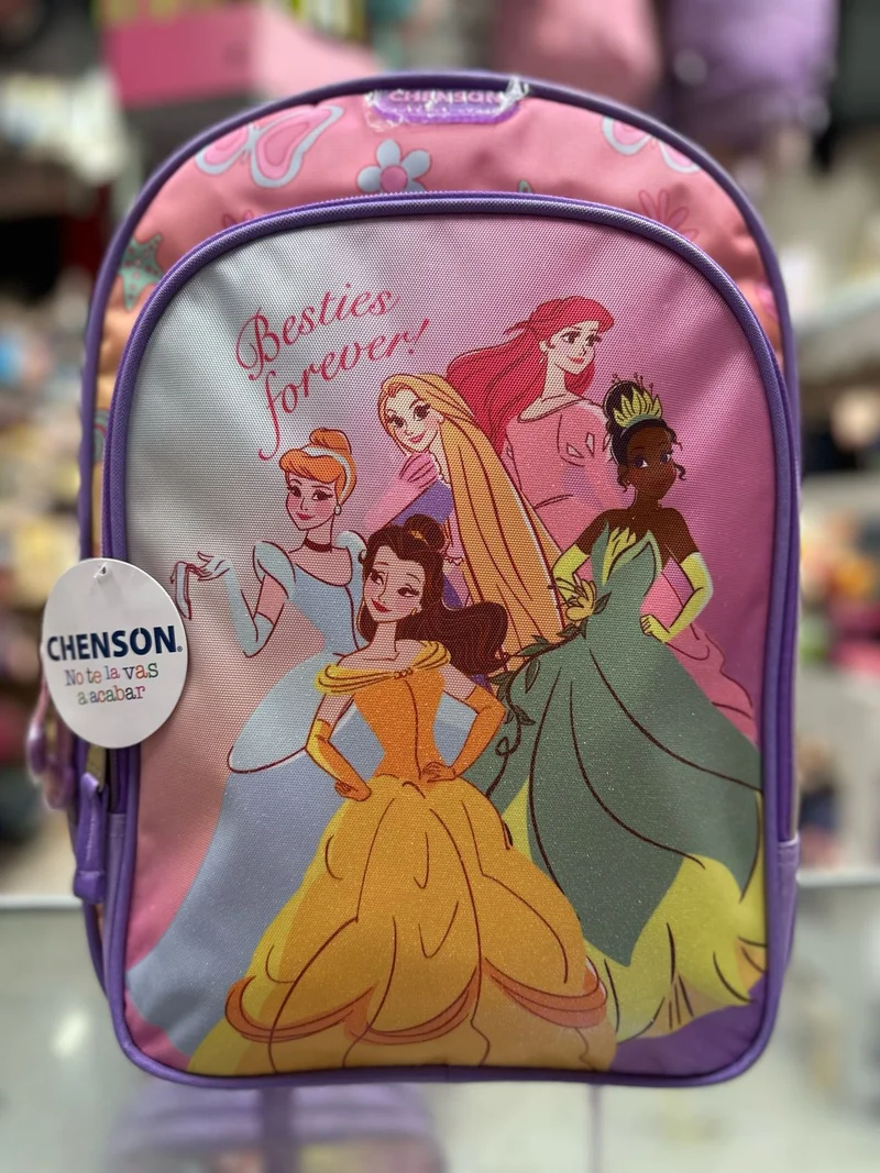 Mochila primaria princesas Chenson