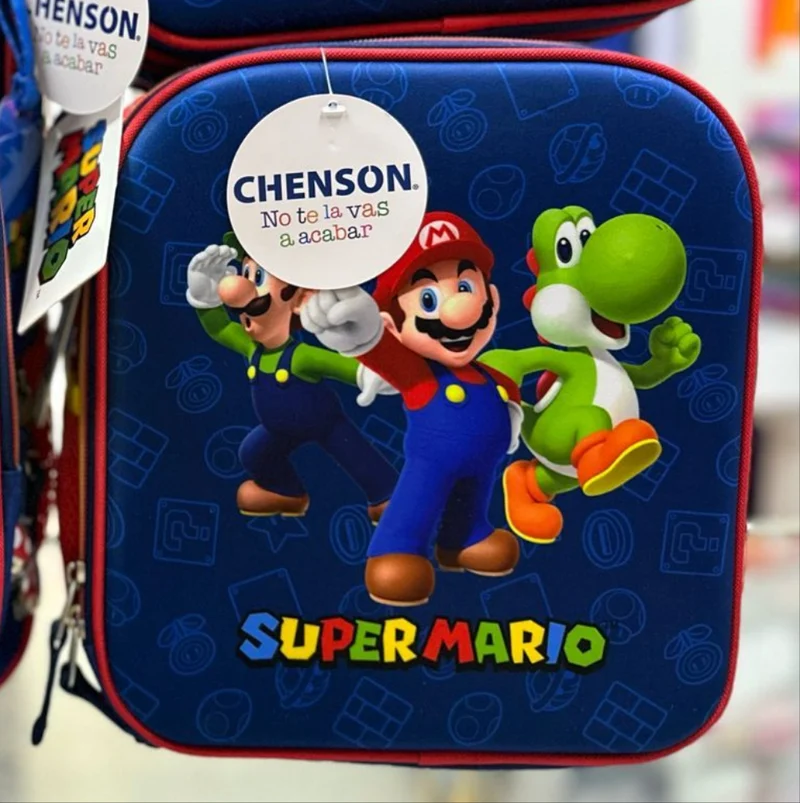 Lonchera Mario Luigi y Yoshi Chenson