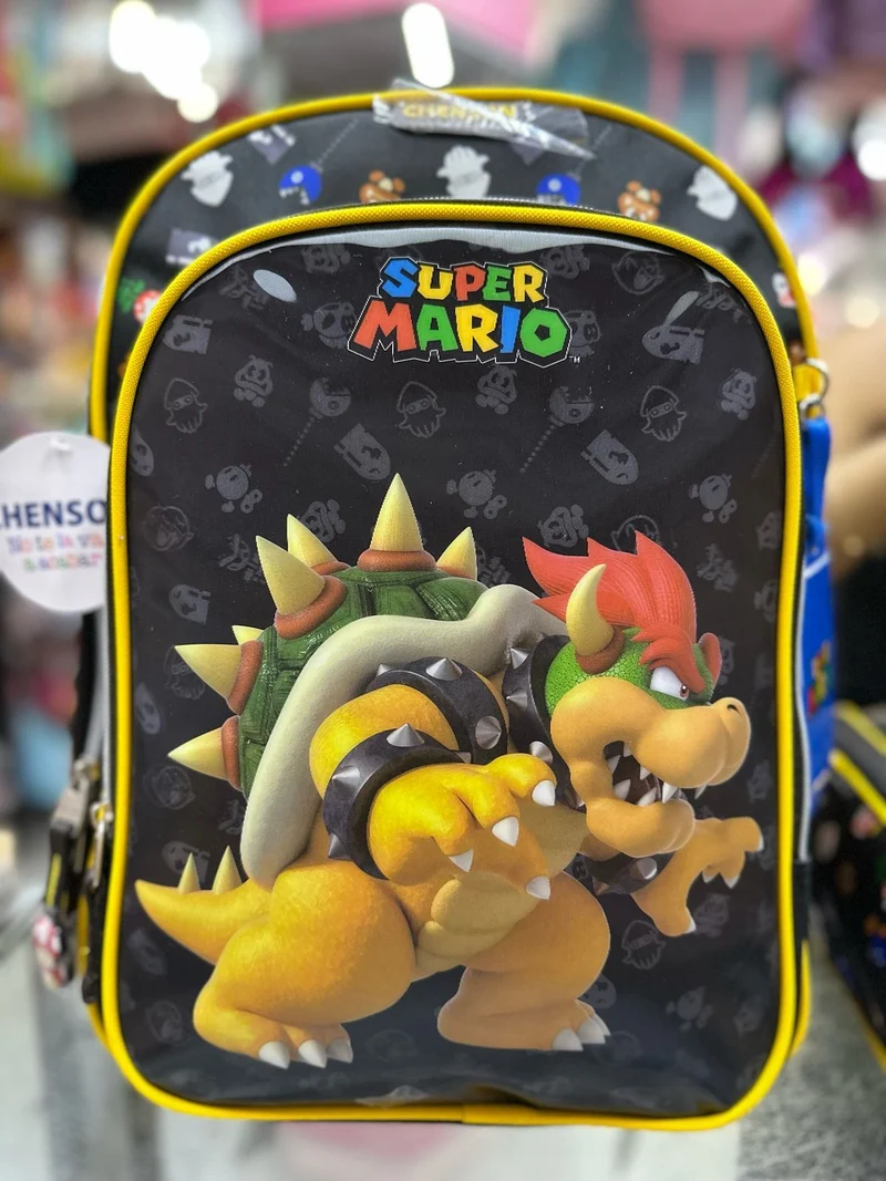Mochila primaria bowser Chenson