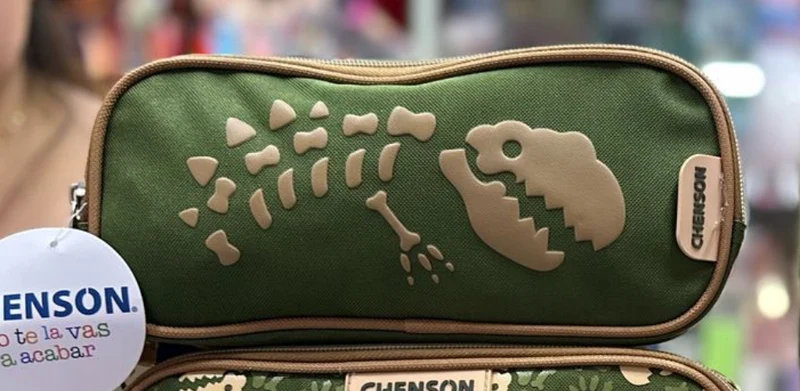 Lapicera fósiles dinosaurio Chenson