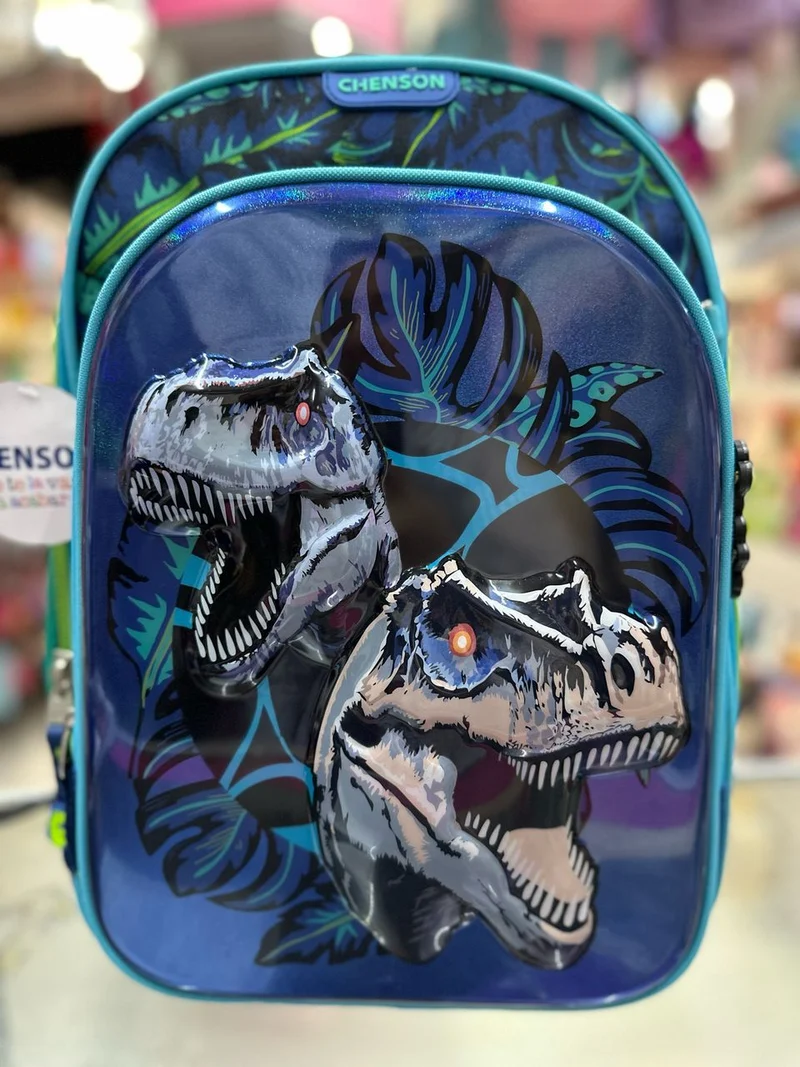 Mochila Primaria Dinosaurio Rex Chenson