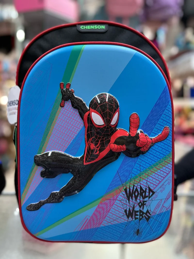 Mochila primaria Miles Morales círculos Chenson