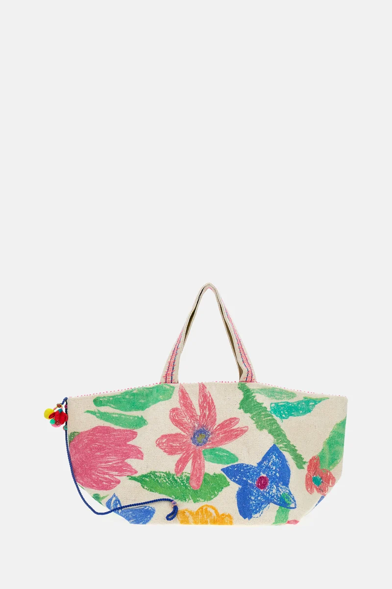 BORSA GRANDE IN TELA DI COTONE