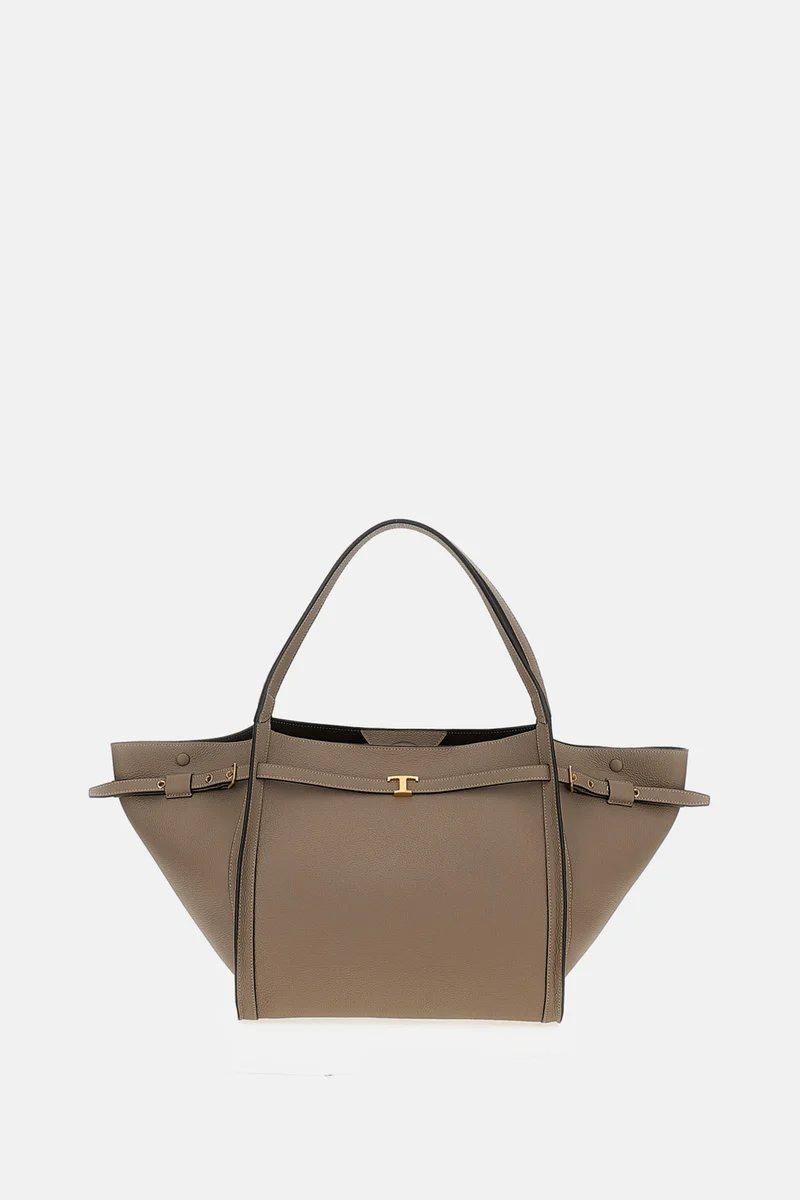 BORSA SHOPPING IN PELLE MEDIA