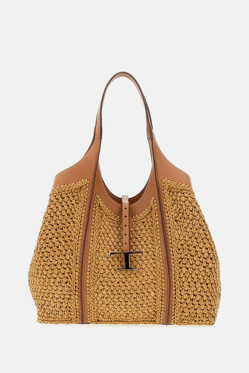BORSA SHOPPING T TIMELESS IN CROCHET MEDIA