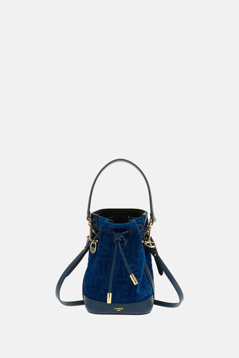 BORSA MINI MON TRESOR IN DENIM