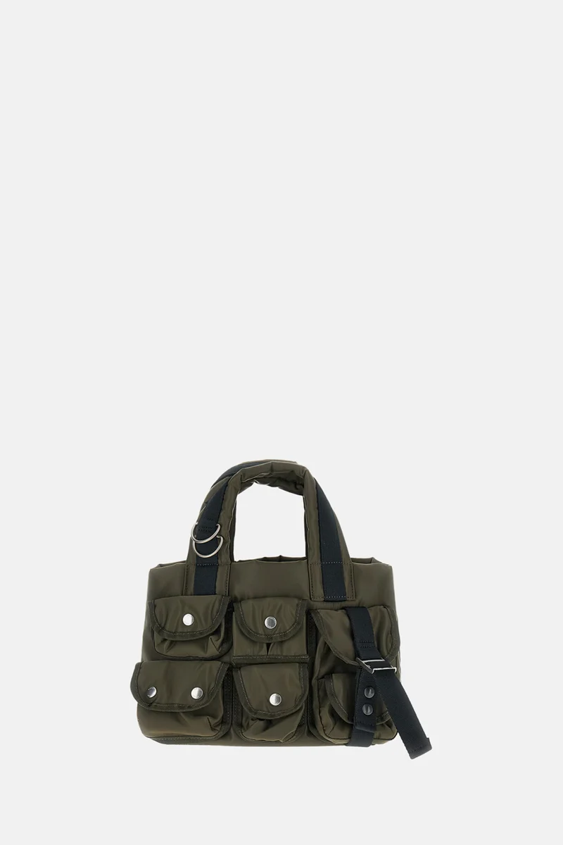 PICCOLA BORSA TOTE IN NYLON