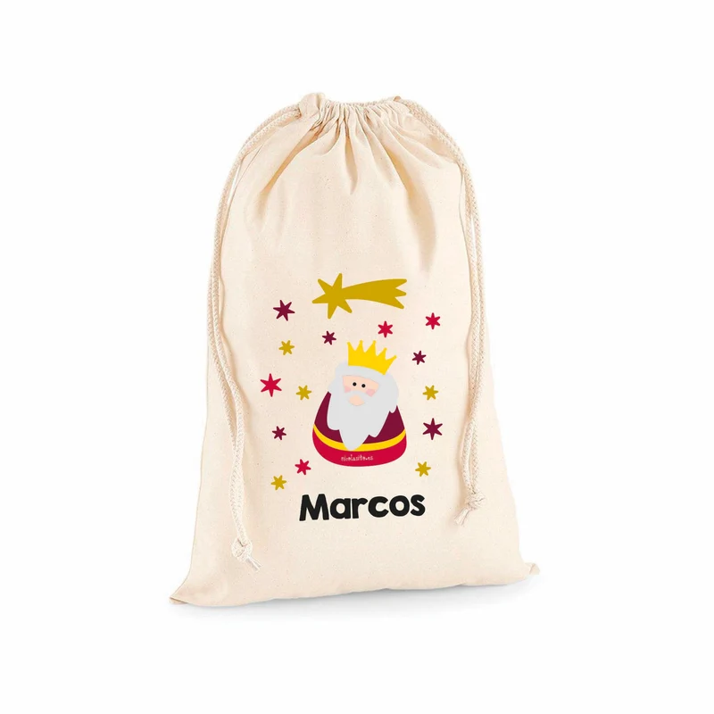 Saco de Navidad personalizado Reyes Magos