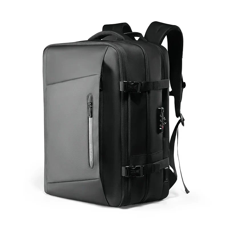 AVIATOR LOCK: Mochila expandible para portátil de viaje de 17 pulgadas con certificación TSA.