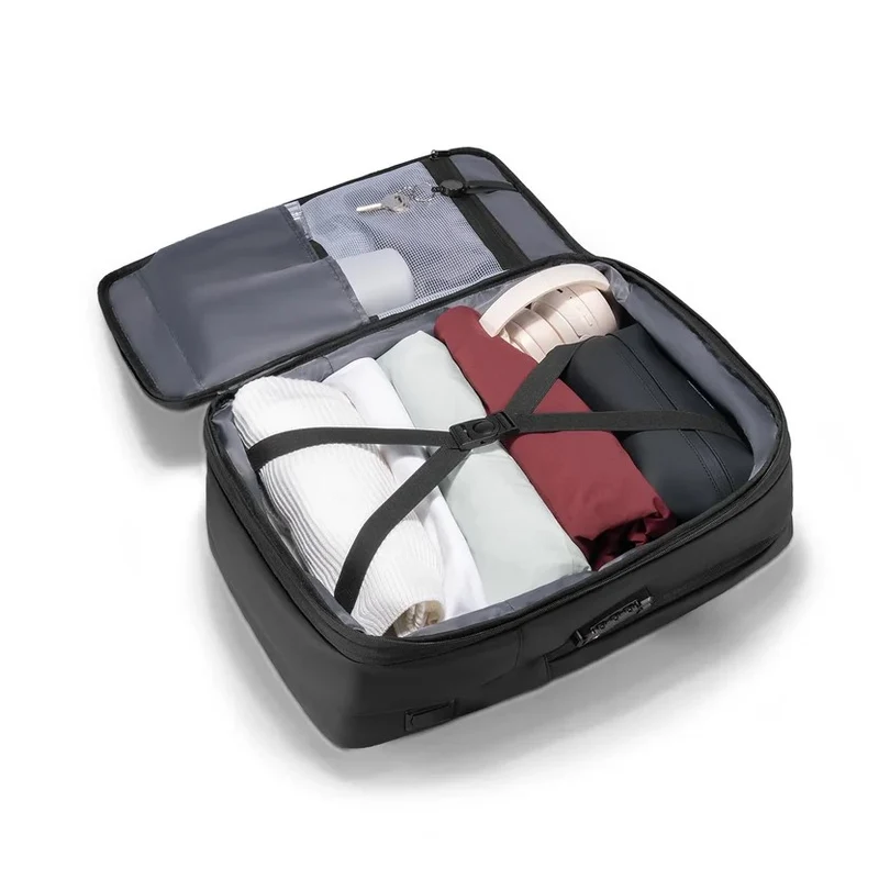 AVIATOR LOCK: Mochila expandible para portátil de viaje de 17 pulgadas con certificación TSA.