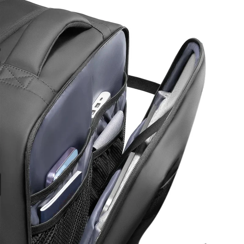 AVIATOR LOCK: Mochila expandible para portátil de viaje de 17 pulgadas con certificación TSA.
