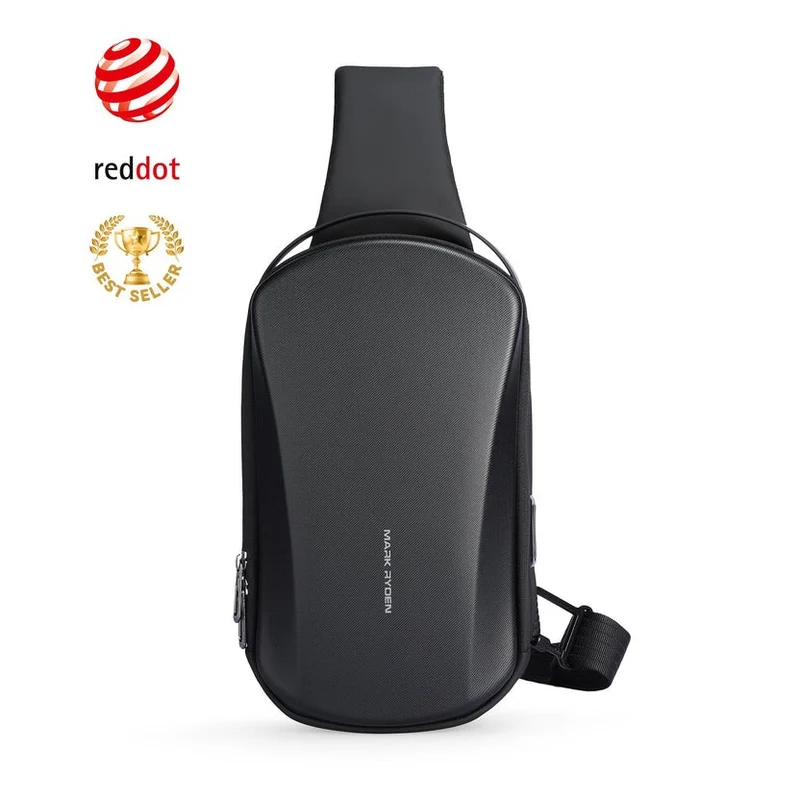TITUS: Bolso bandolera rígido compacto