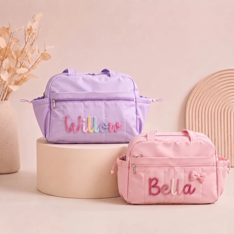 MamaRaya Personalized Diaper Bag for Travel