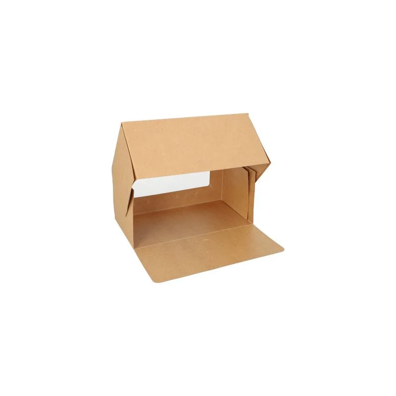 Cajas Pastelería 22 x 12 x 10 cm con ventana de PLA (25 unid/pack)