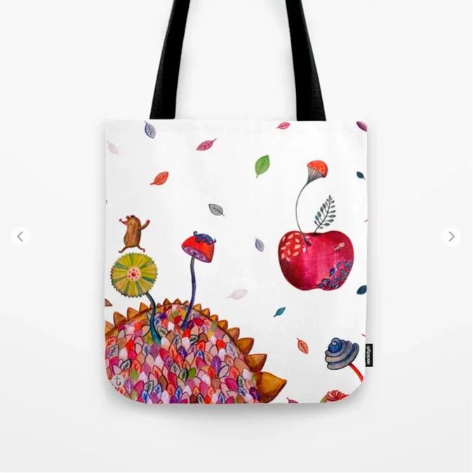 Bolso Zul en Otoño