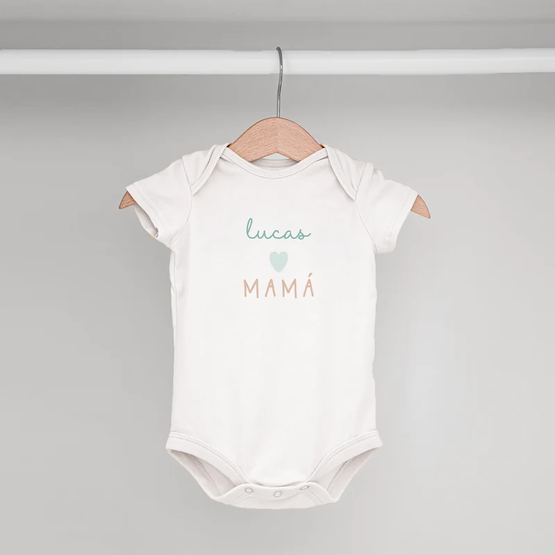 Body bebé Love mamá