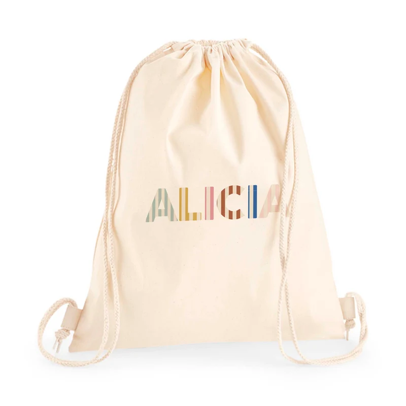 Mochila personalizada rayas