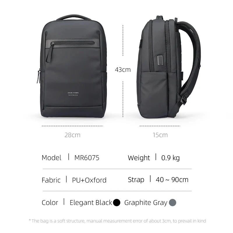 ORION: Mochila para portátil para el viaje diario
