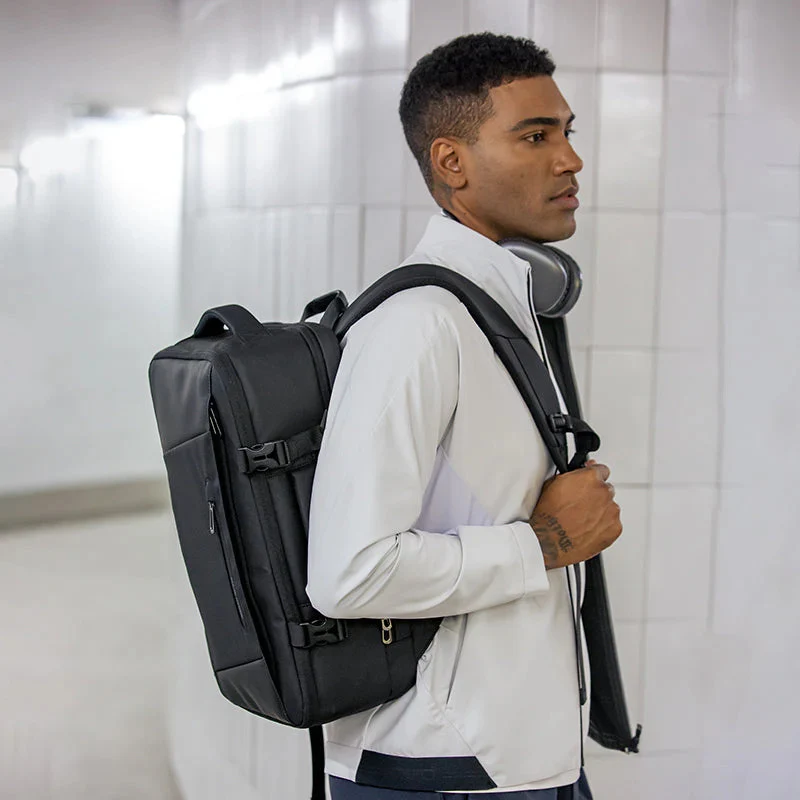 AVIATOR AIR: Mochila multifuncional para portátil con compresión al vacío