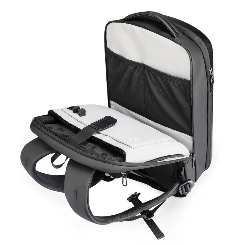 HÉRCULES: Mochila de viaje de negocios rígida Hércules de 16 pulgadas
