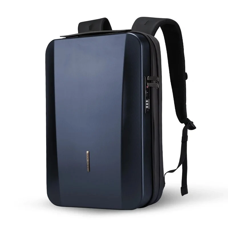 CLAUDIUS: Mochila rígida para portátil con cerradura TSA y puerto USB.