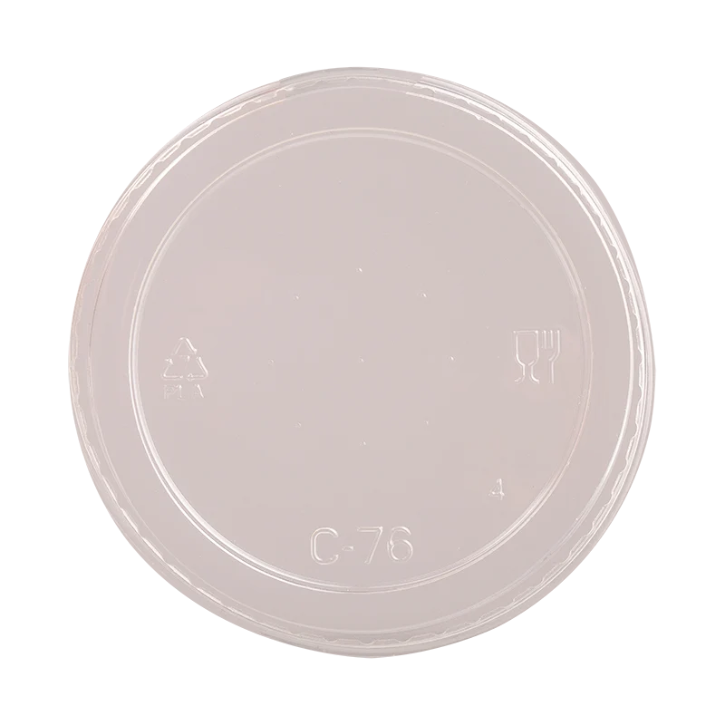 Tapa Plana Cerrada para Vasos 100% Reciclados
