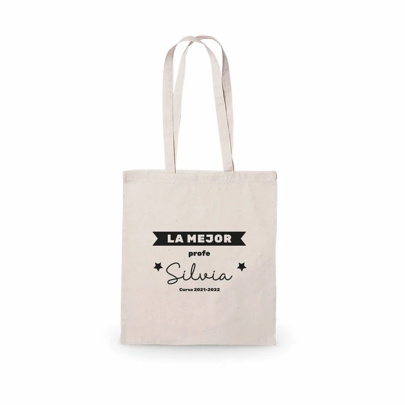 Totebag personalizada profesor