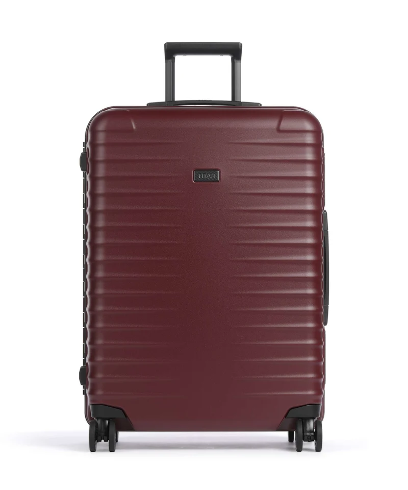 Titan Overseas Maleta con 4 ruedas emberwood red