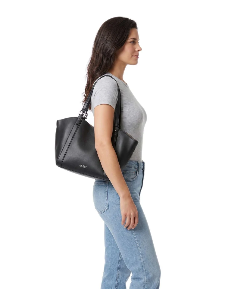 Lauren Ralph Lauren Tasha Small Bolsa shopping black