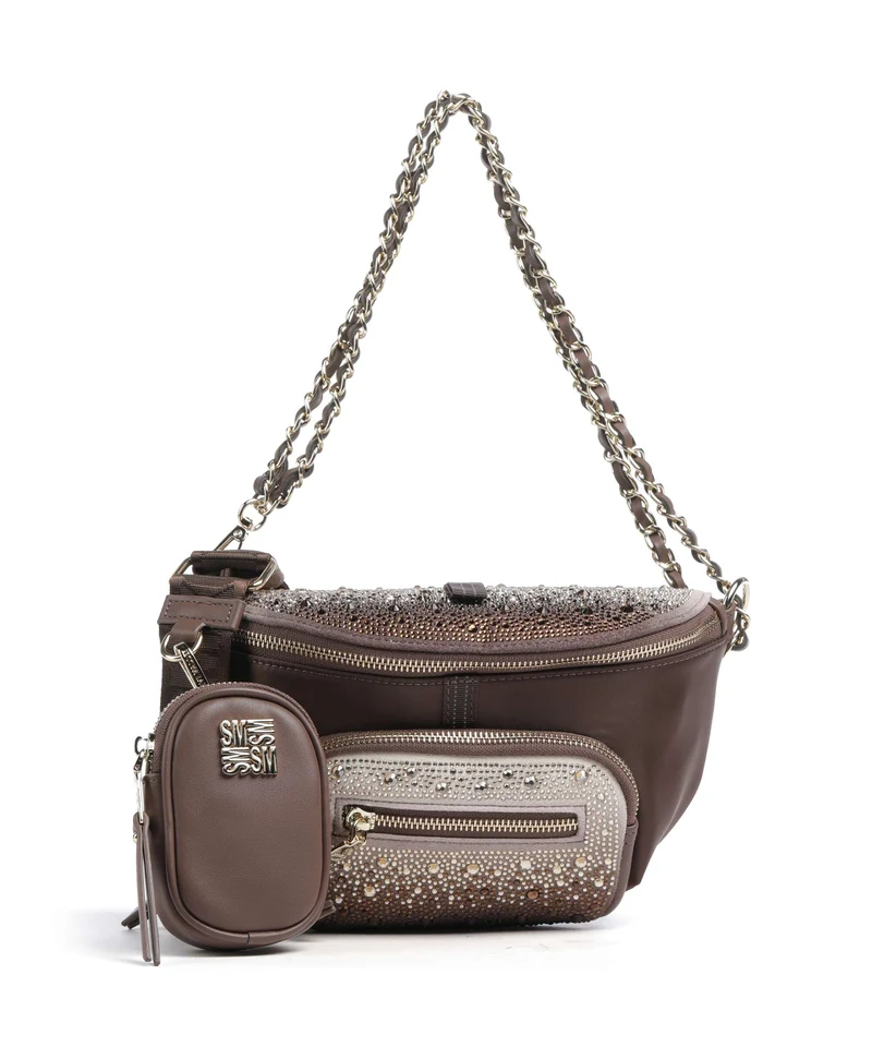 Steve Madden BMAXIMA-S Bolso de hombro chocolate/gold