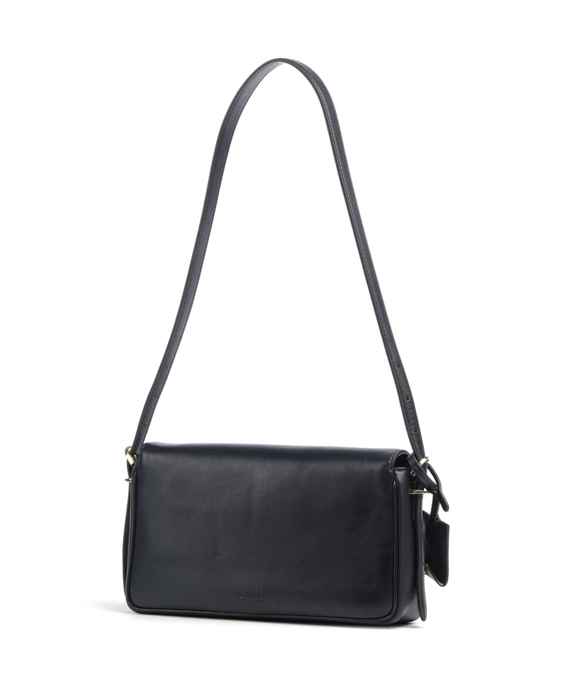 Lauren Ralph Lauren Farrah Medium Bolso de hombro lauren navy