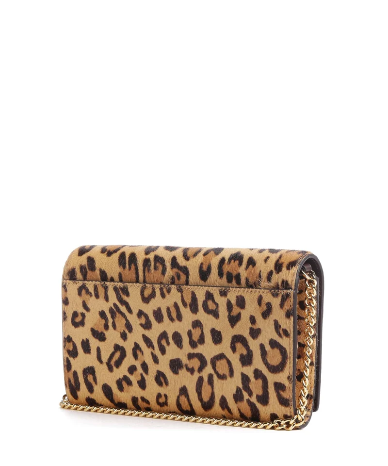 Lauren Ralph Lauren Adair II Large Monedero modern leopard/chestnut brown